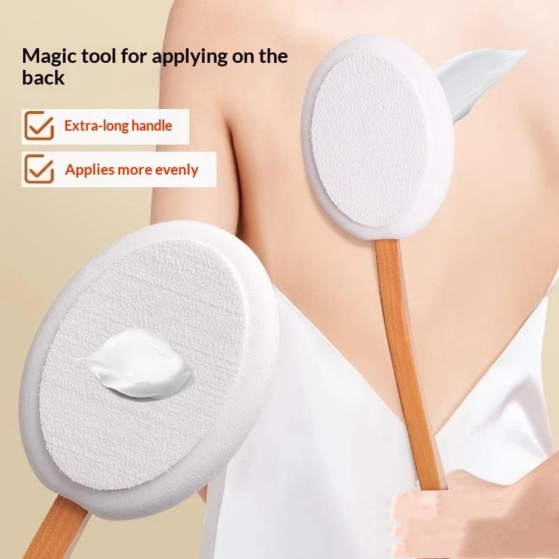 Useful Tech Accessories - فرشاة خشبية متعددة الوظائف بمقبض طويل