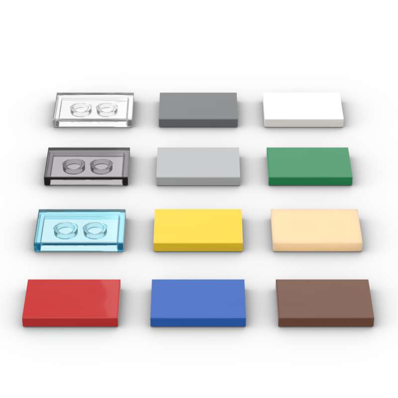 Tech Accessories For Kids - MOC 10 قطعة 26603 2x3 الإطارات