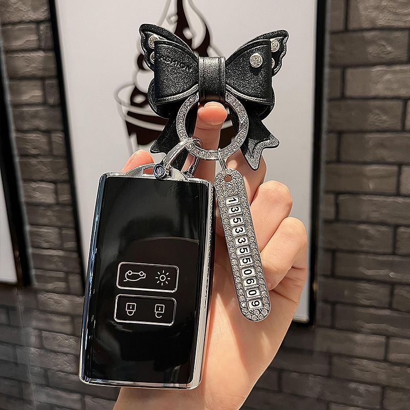 Tech Accessories Key - حافظة مفتاح السيارة لرينو ميجان E-TECH
