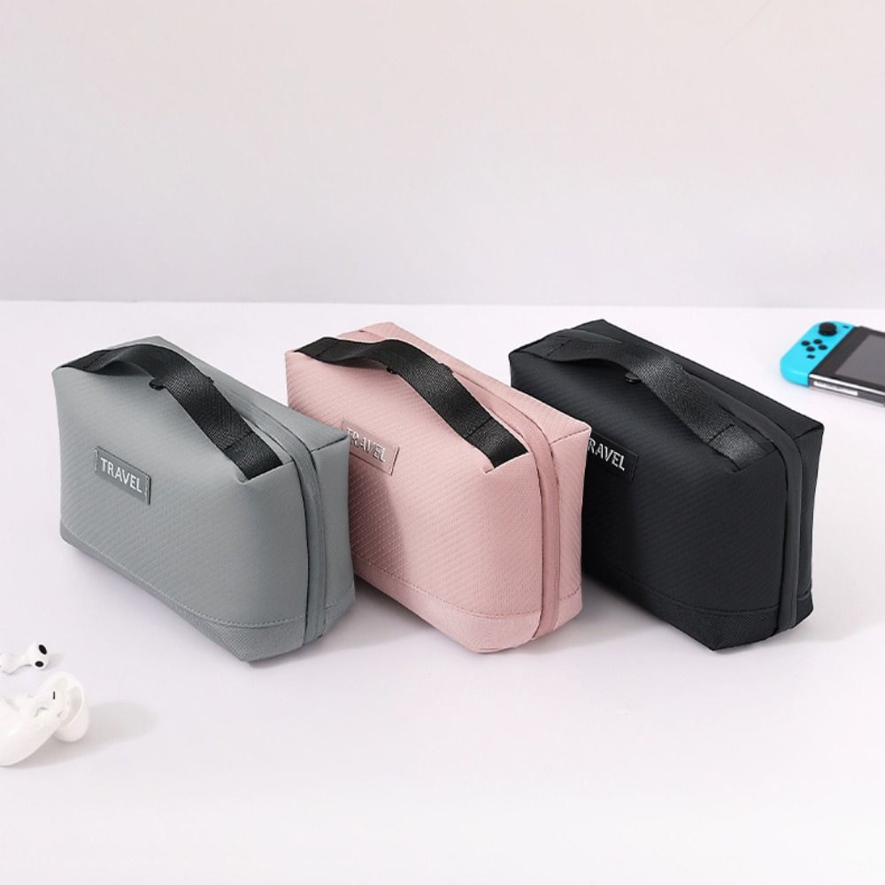 Tech Accessories Organizer Pouch - حقيبة تخزين مقاومة للماء، ملحقات السفر،