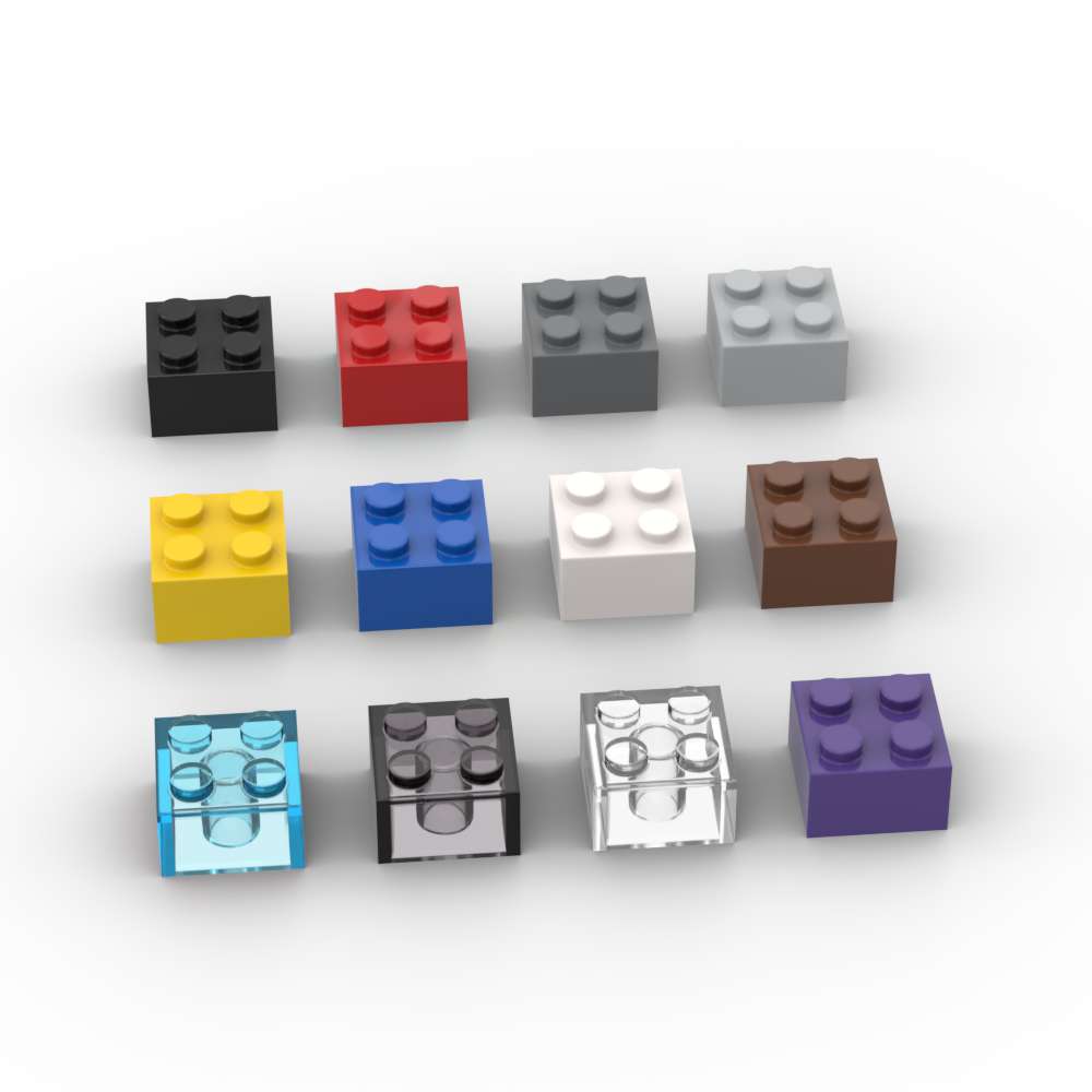 Tech Accessories For Kids - MOC 10 قطعة 3003 2x2 اللبنات