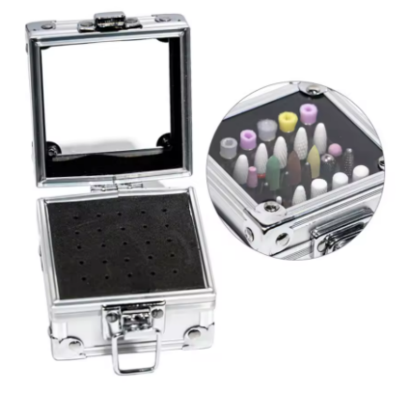 Tech Accessories Box - 25/40/50 ثقوب مسمار لقمة ثقب حامل