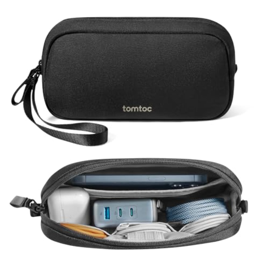 Tech Accessories Organizer Pouch - حقيبة سفر لتنظيم الإلكترونيات، منظم كابلات