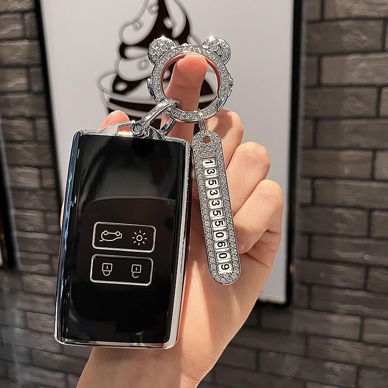 Tech Accessories Key - حافظة مفتاح السيارة لرينو ميجان E-TECH