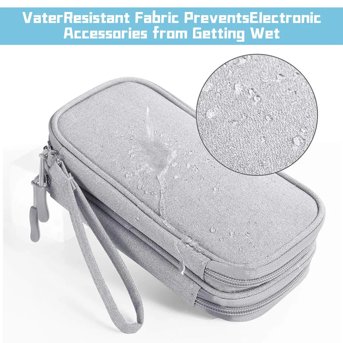 حقيبة منظم كابلات مقاومة للماء - مراجعة Tech Accessories Hard Case وسعره