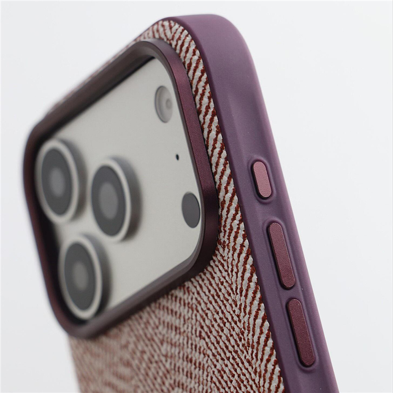 غطاء هاتف فاخر من القماش المنس - مراجعة Tech Accessories Hard Case وسعره