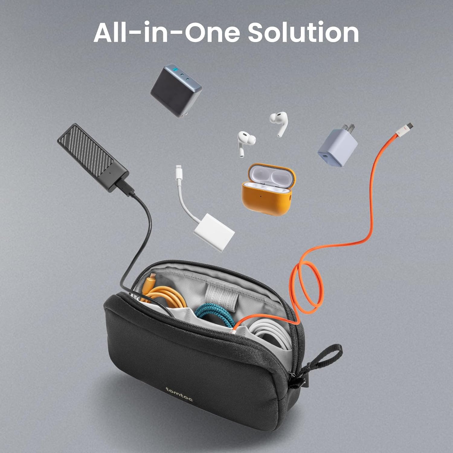 حقيبة سفر لتنظيم الإلكترونيات  - مراجعة Tech Accessories Organizer Pouch وسعره