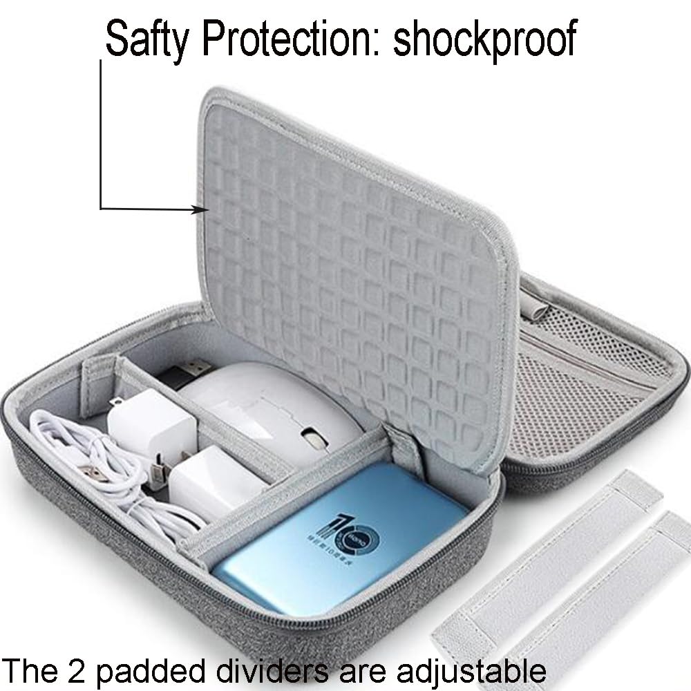 حقيبة منظم إلكترونيات محمولة م - مراجعة Tech Accessories Hard Case وسعره