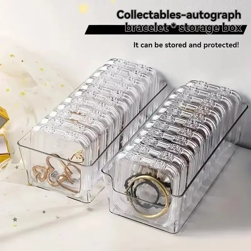 10 قطعة صناديق أكريليك لتخزين  - مراجعة Tech Accessories Box وسعره