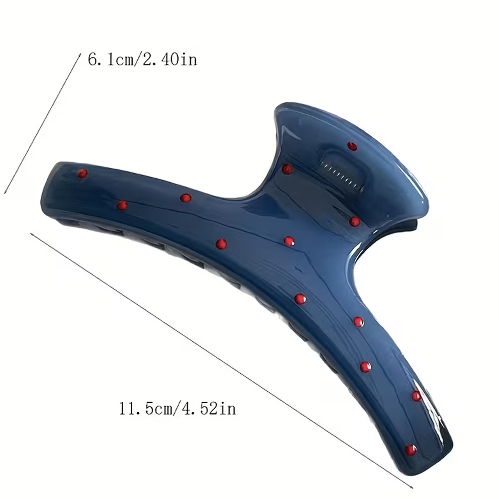مشبكان للشعر على شكل دمعة زرقا - مراجعة Hi Tech Accessories وسعره